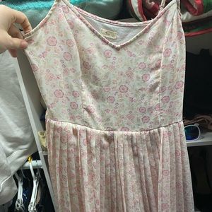 Pink Floral Hollister Dress